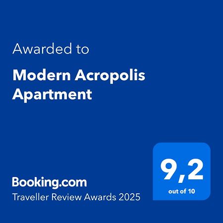 Modern Acropolis Apartment Athen Exterior foto